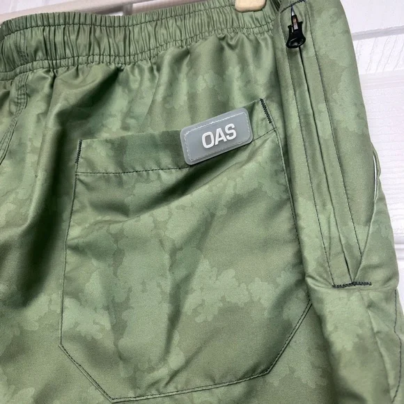 OAS Light Green Swim Shorts